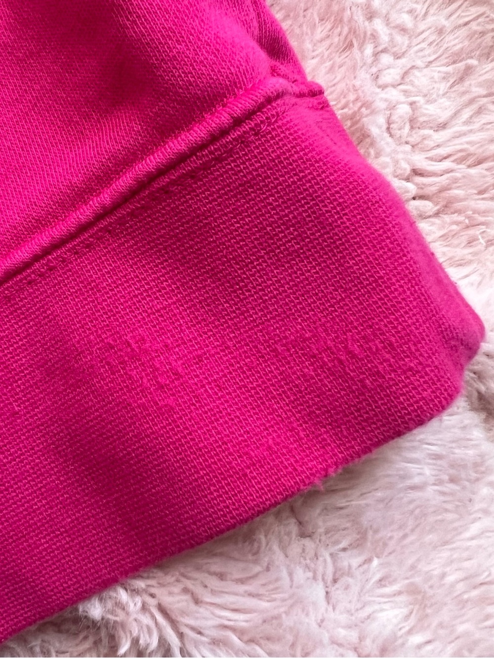 Nike Hot Pink Crewneck Sweatshirt Embroidered Logo | Size Large | GUC - Picture 5 of 11